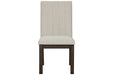 Dellbeck Beige Dining Chair (Set of 2) - Lara Furniture