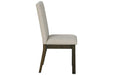 Dellbeck Beige Dining Chair (Set of 2) - Lara Furniture