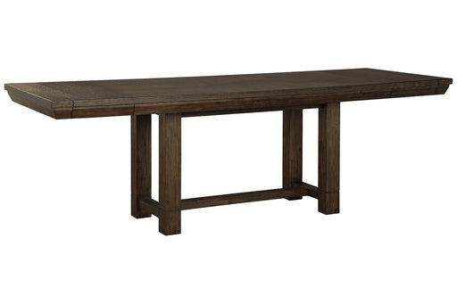 Dellbeck Brown Dining Extension Table - Lara Furniture