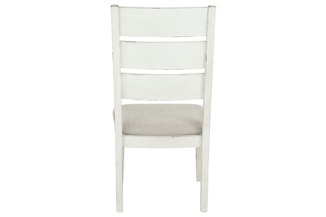 Grindleburg Antique White Dining Chair (Set of 2) - Lara Furniture