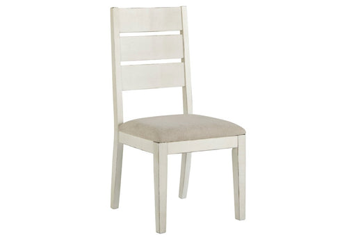 Grindleburg Antique White Dining Chair (Set of 2) - Lara Furniture