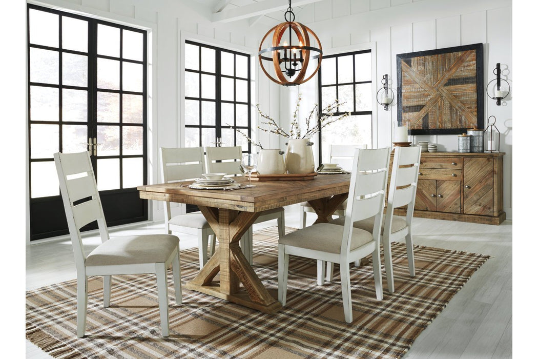 Grindleburg Light Brown Dining Table - Lara Furniture