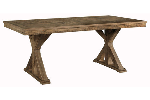 Grindleburg Light Brown Dining Table - Lara Furniture