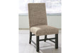 Sommerford Black/Brown Dining Chair (Set of 2) - Lara Furniture