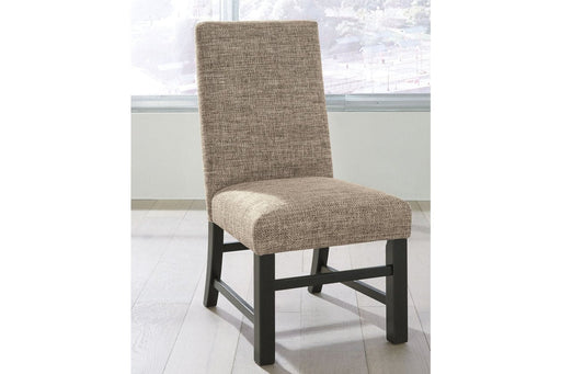 Sommerford Black/Brown Dining Chair (Set of 2) - Lara Furniture