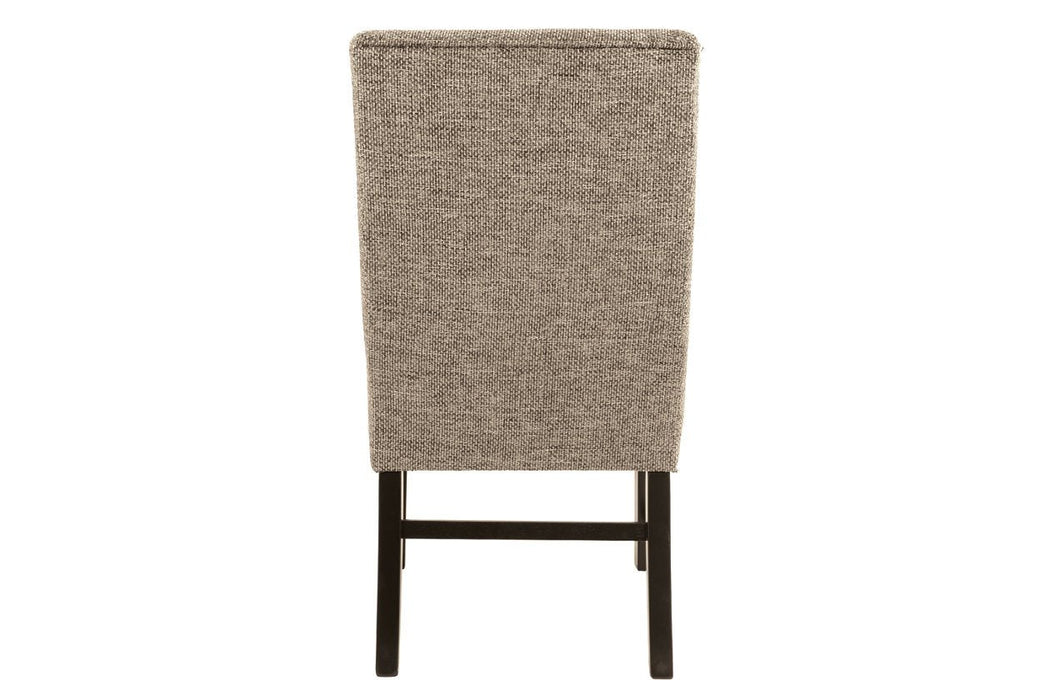 Sommerford Black/Brown Dining Chair (Set of 2) - Lara Furniture