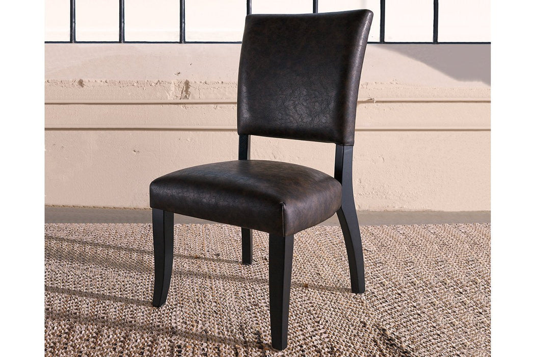 Sommerford Brown Dining Chair (Set of 2) - Lara Furniture