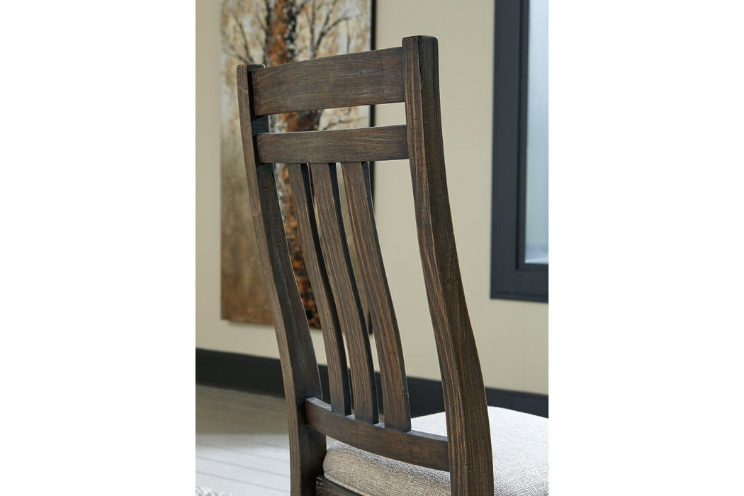 Wyndahl Rustic Brown Dining Chair (Set of 2) - Lara Furniture