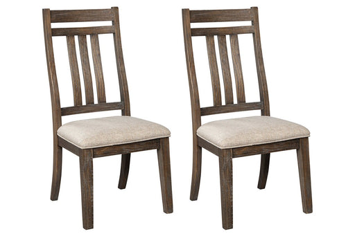 Wyndahl Rustic Brown Dining Chair (Set of 2) - Lara Furniture