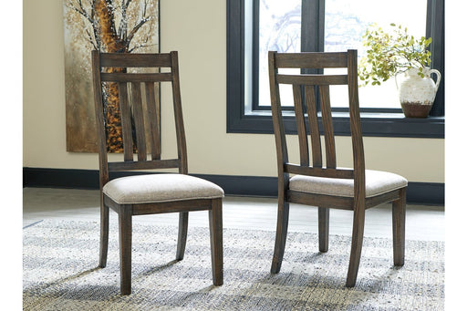 Wyndahl Rustic Brown Dining Chair (Set of 2) - Lara Furniture
