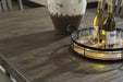 Wyndahl Rustic Brown Dining Table - Lara Furniture