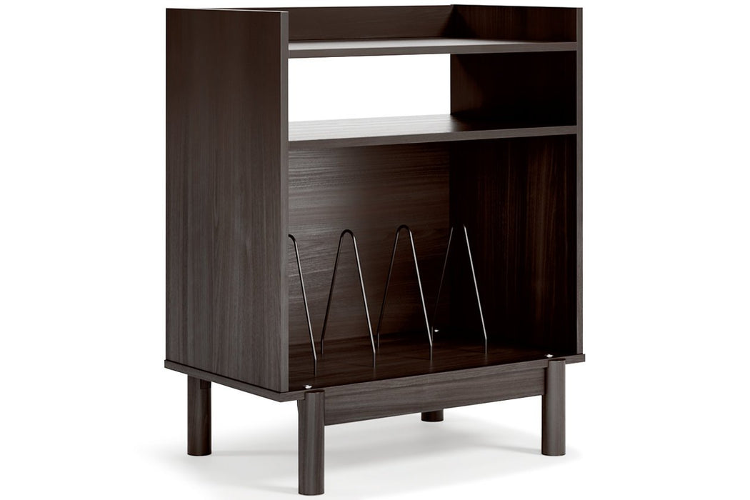 Brymont Dark Gray Small Console - Lara Furniture