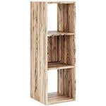 Piperton Natural Three Cube Organizer - Lara Furniture