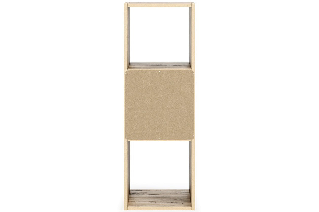 Piperton Natural Three Cube Organizer - Lara Furniture