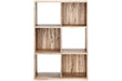 Piperton Natural Six Cube Organizer - Lara Furniture