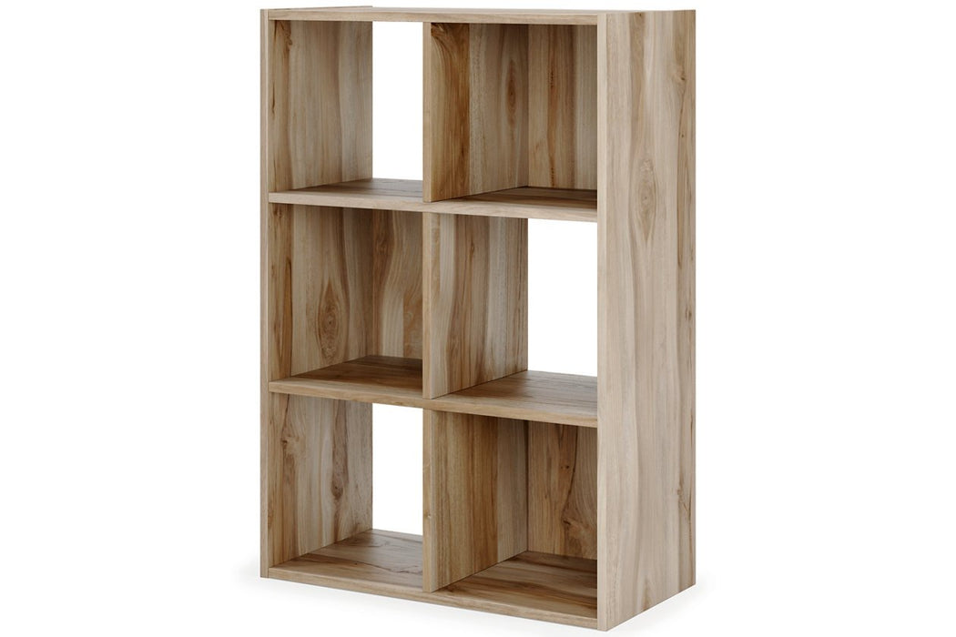 Vaibryn Brown Six Cube Organizer - Lara Furniture