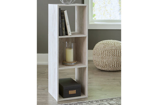 Paxberry Whitewash Three Cube Organizer - Lara Furniture