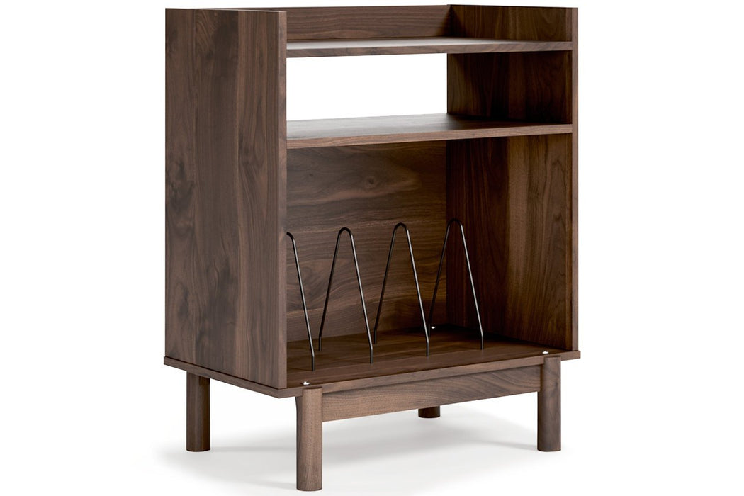 Calverson Mocha Small Console - Lara Furniture