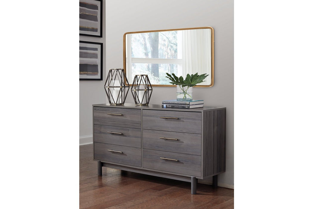 Brymont Dark Gray Dresser - Lara Furniture