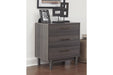 Brymont Dark Gray Chest of Drawers - Lara Furniture