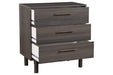 Brymont Dark Gray Chest of Drawers - Lara Furniture