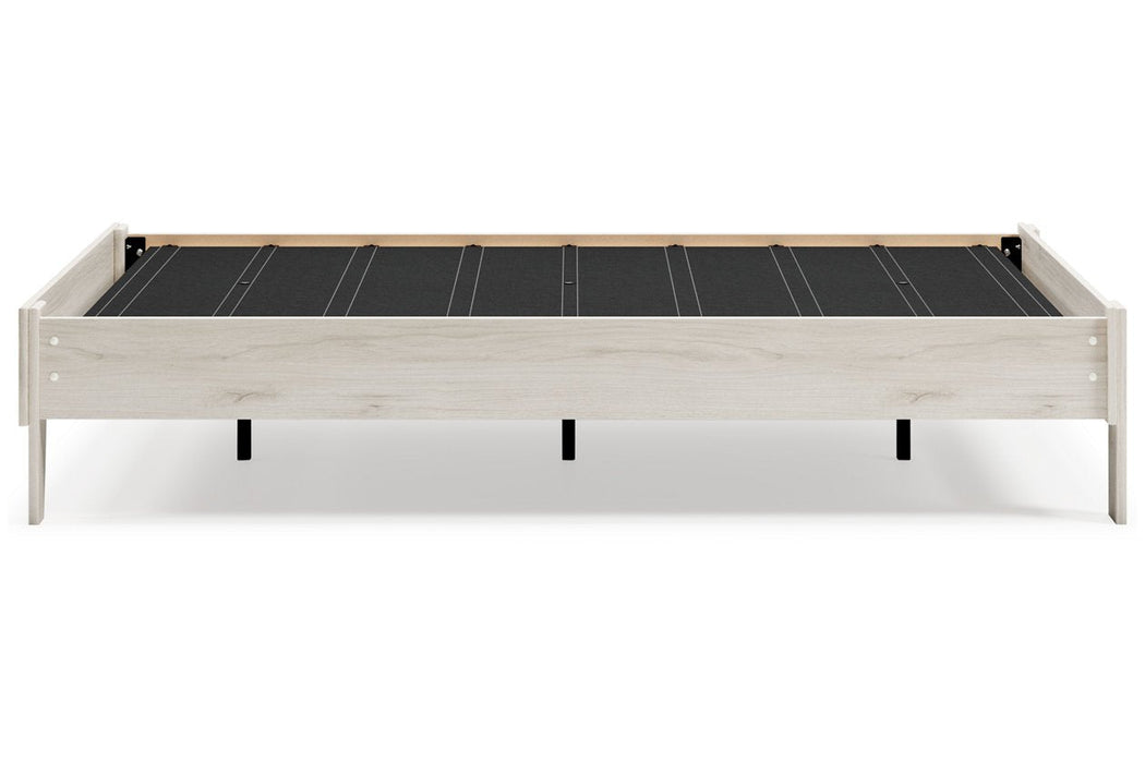 Socalle Natural Full Platform Bed - Lara Furniture