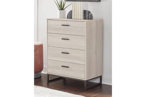 Socalle Natural Chest of Drawers - Lara Furniture