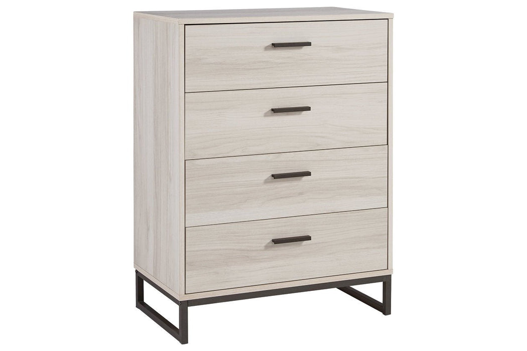 Socalle Natural Chest of Drawers - Lara Furniture