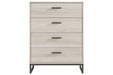 Socalle Natural Chest of Drawers - Lara Furniture