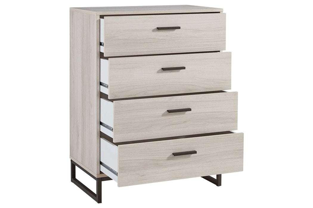 Socalle Natural Chest of Drawers - Lara Furniture