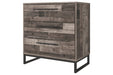 Neilsville Multi Gray Chest of Drawers - Lara Furniture