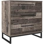 Neilsville Multi Gray Chest of Drawers - Lara Furniture