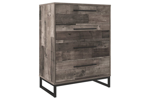 Neilsville Multi Gray Chest of Drawers - Lara Furniture