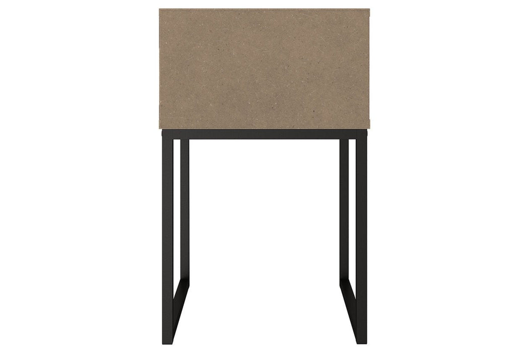 Neilsville Multi Gray Nightstand - Lara Furniture