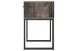 Neilsville Multi Gray Nightstand - Lara Furniture