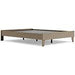 Oliah Natural Queen Platform Bed - Lara Furniture