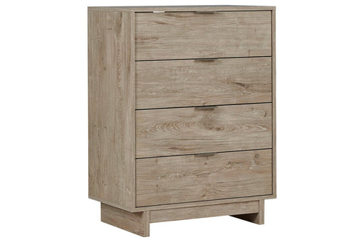 Oliah Natural Chest of Drawers - Lara Furniture