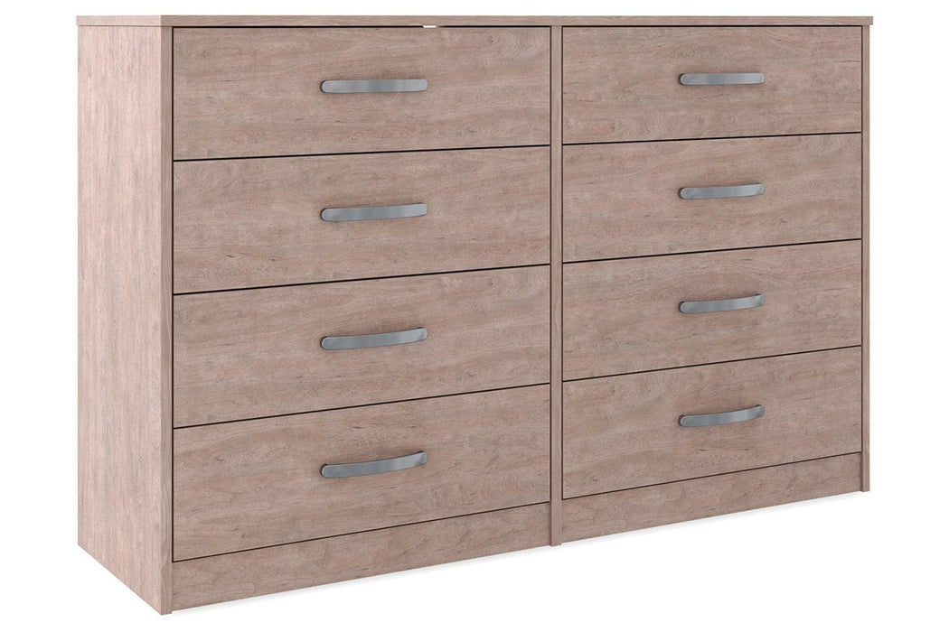 Flannia Gray Dresser - Lara Furniture