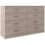 Flannia Gray Dresser - Lara Furniture