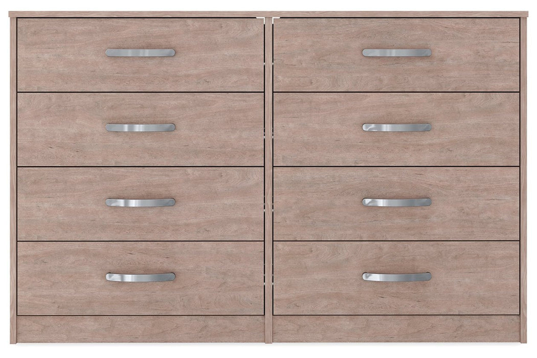 Flannia Gray Dresser - Lara Furniture