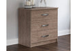 Flannia Gray Chest of Drawers - Lara Furniture