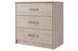 Flannia Gray Chest of Drawers - Lara Furniture