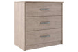 Flannia Gray Chest of Drawers - Lara Furniture