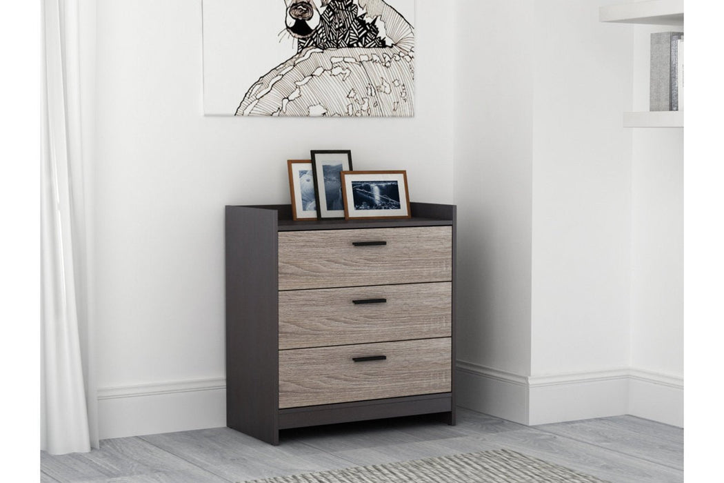 Central Park Two-tone Chest of Drawers - Lara Furniture