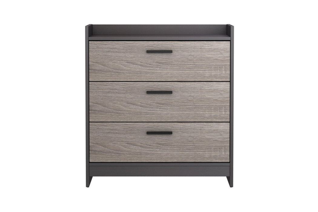 Central Park Two-tone Chest of Drawers - Lara Furniture