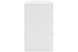 Finch White Dresser - Lara Furniture