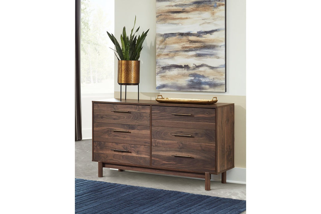 Calverson Mocha Dresser - Lara Furniture