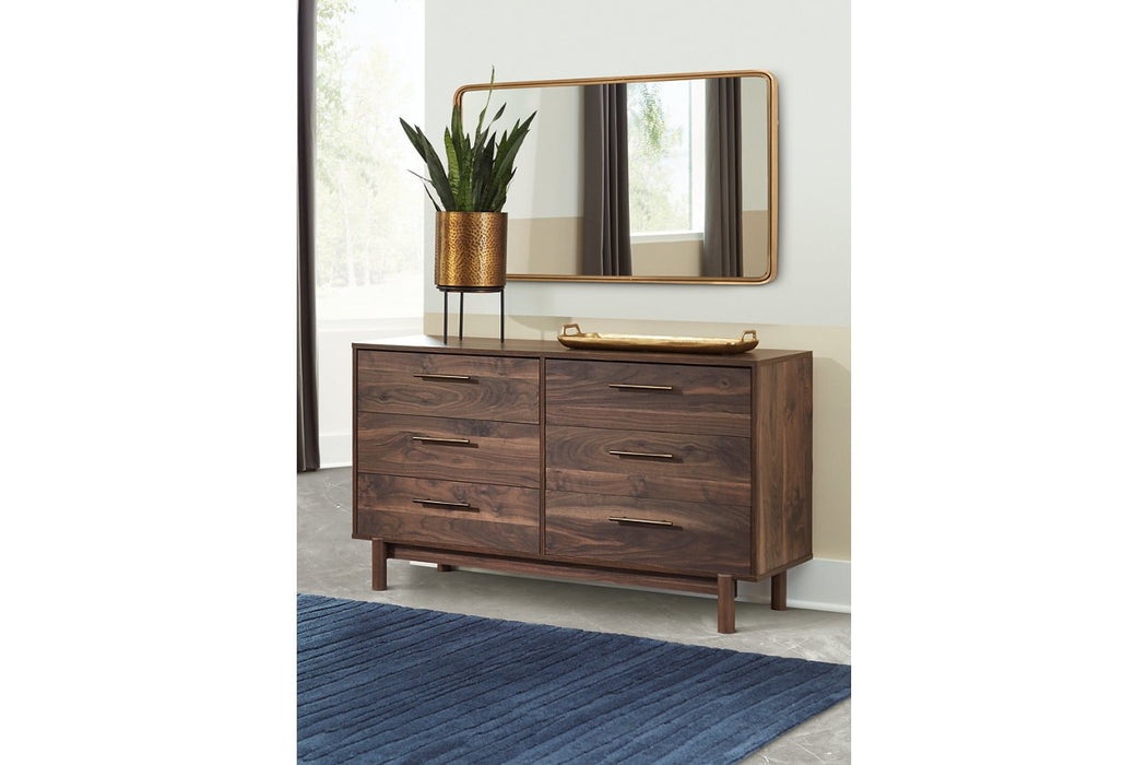 Calverson Mocha Dresser - Lara Furniture