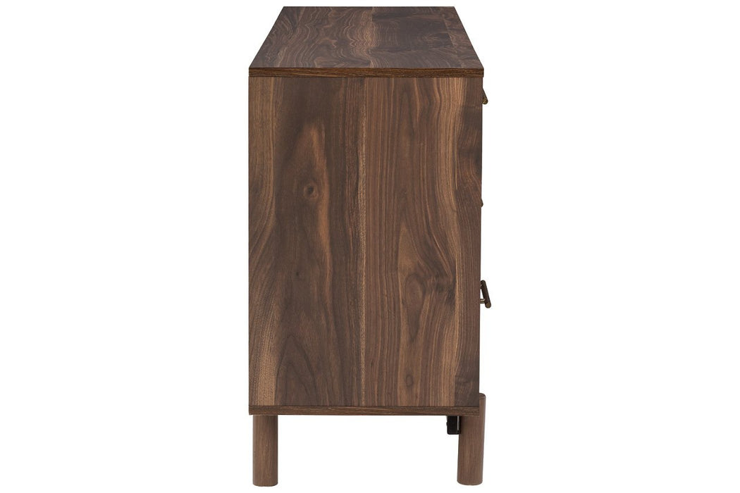 Calverson Mocha Dresser - Lara Furniture