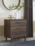 Calverson Mocha Chest of Drawers - Lara Furniture